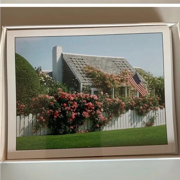 4 BOXES of 8 NANTUCKET Blank Note Cards- -2 of each print shown w/ envelopes - Picture 6 of 7